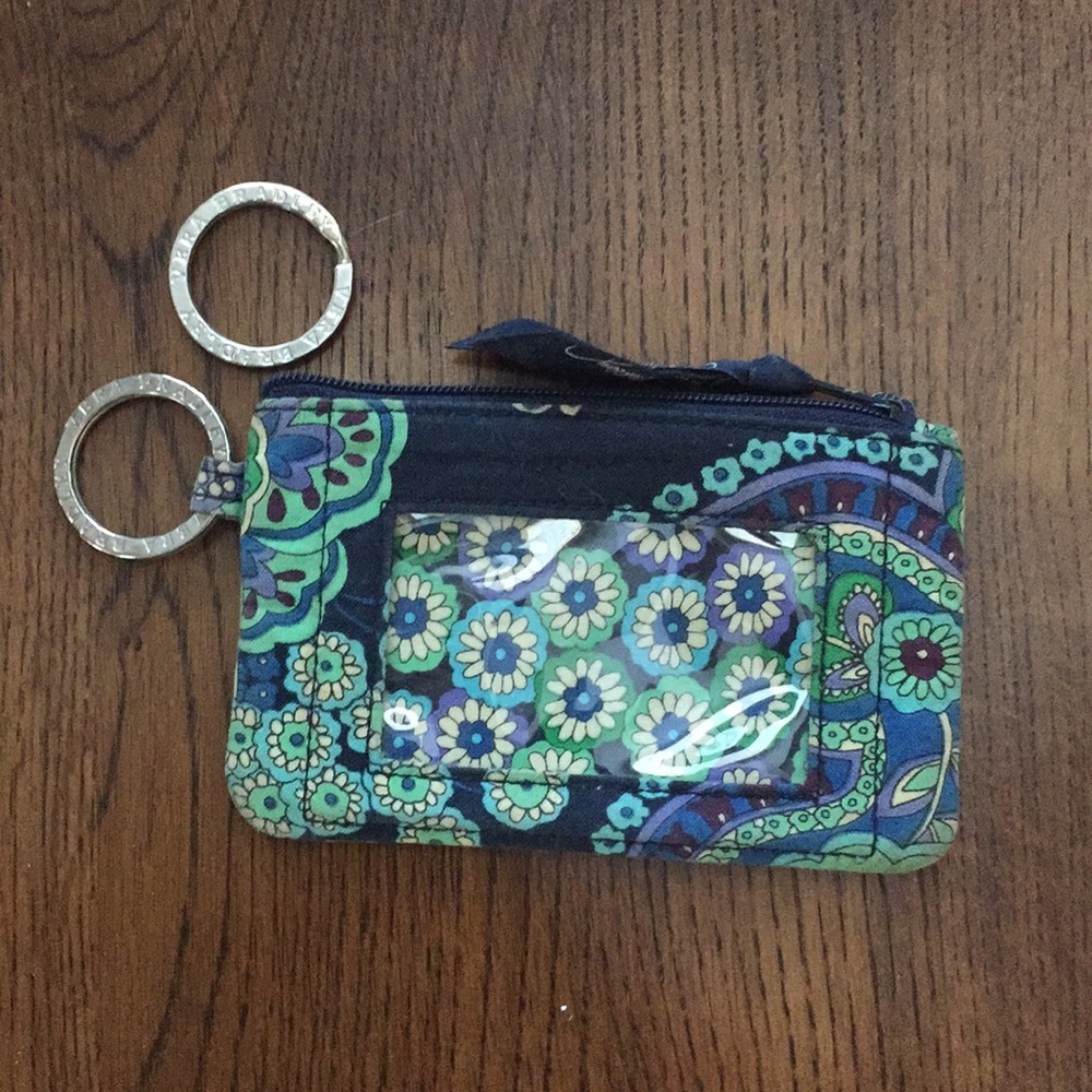 Vera Bradley Coin Purse in Blue Rhapsody (Retired)